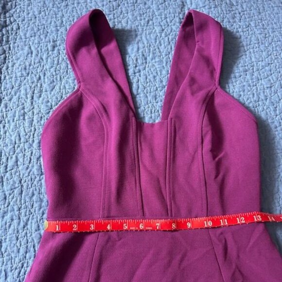 AQAQ “Eva” Mini Dress – Fuchsia Pink (UK 10 / fits S-M) - Picture 4 of 9